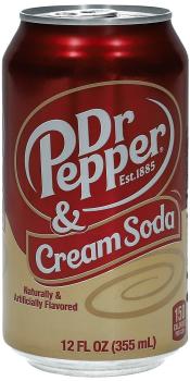 Dr Pepper - Cream Soda USA 355ml